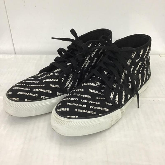 コンバース CONVERSE スニーカー スニーカー 1CL267 ボードスター SK MID 25cm 25.0cm ロゴ、文字 黒 / ブラック / X 白 / ホワイト /  メンズ USED 古着 中古 10101546