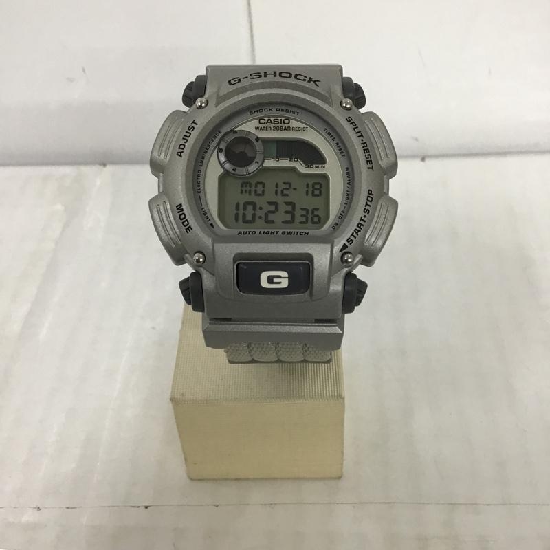 ジーショック G-SHOCK 腕時計 デジタル DW-9000 Triple crown of Surfing ケース付き ロゴ、文字 灰 / グレー /  メンズ USED 古着 中古 10101555