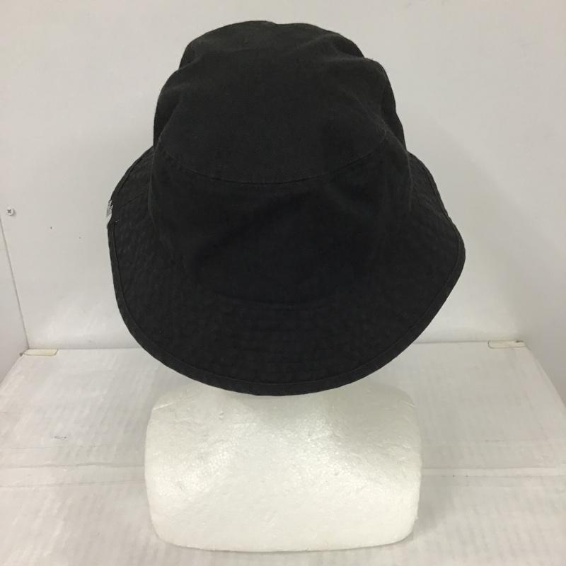 ザノースフェイス THE NORTH FACE 帽子 ハット バケットハット ロゴ、文字 黒 / ブラック /  メンズ USED 古着 中古 10101563