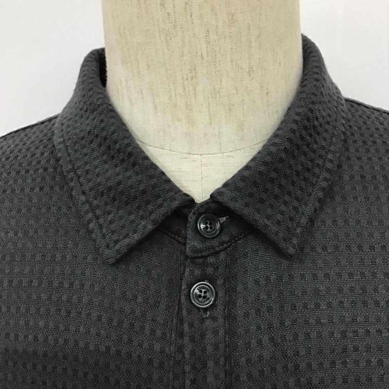 アルマーニコレッツォーニ ARMANI COLLEZIONI シャツ、ブラウス 半袖 LCC51J LCXBJ XL  チャコールグレー / チャコールグレー /  メンズ USED 古着 中古 10101587