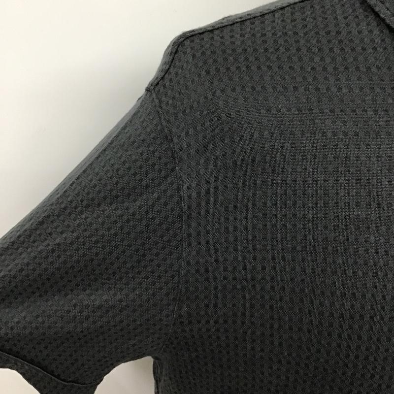 アルマーニコレッツォーニ ARMANI COLLEZIONI シャツ、ブラウス 半袖 LCC51J LCXBJ XL  チャコールグレー / チャコールグレー /  メンズ USED 古着 中古 10101587