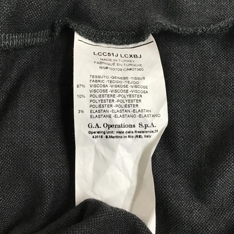 アルマーニコレッツォーニ ARMANI COLLEZIONI シャツ、ブラウス 半袖 LCC51J LCXBJ XL  チャコールグレー / チャコールグレー /  メンズ USED 古着 中古 10101587