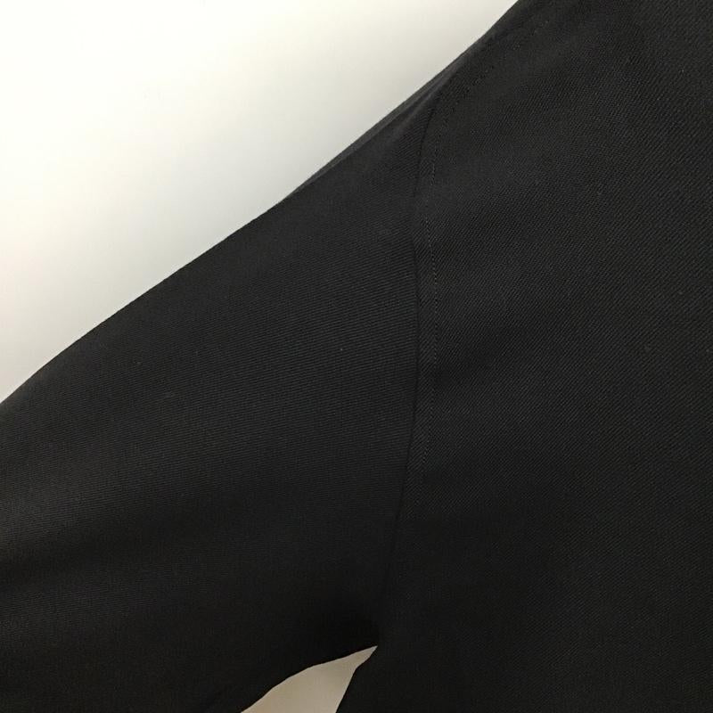 ネーム Name. シャツ、ブラウス 長袖 NMSH-20AW-003 オフスケールウールフライフロントシャツ カラーシャツ 長袖シャツ 1 無地 黒 / ブラック /  メンズ USED 古着 中古 10101609