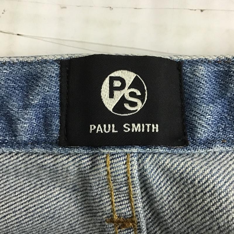 ポールスミス Paul Smith パンツ デニム、ジーンズ デニムパンツ ストレートパンツ スリムパンツ カジュアルパンツ M 無地 インディゴ / インディゴ /  メンズ USED 古着 中古 10101614