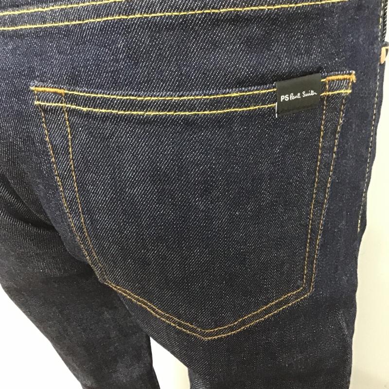 ポールスミス Paul Smith パンツ デニム、ジーンズ デニムパンツ ストレートパンツ スリムパンツ カジュアルパンツ ジーンズ M 無地 インディゴ / インディゴ /  メンズ USED 古着 中古 10101631
