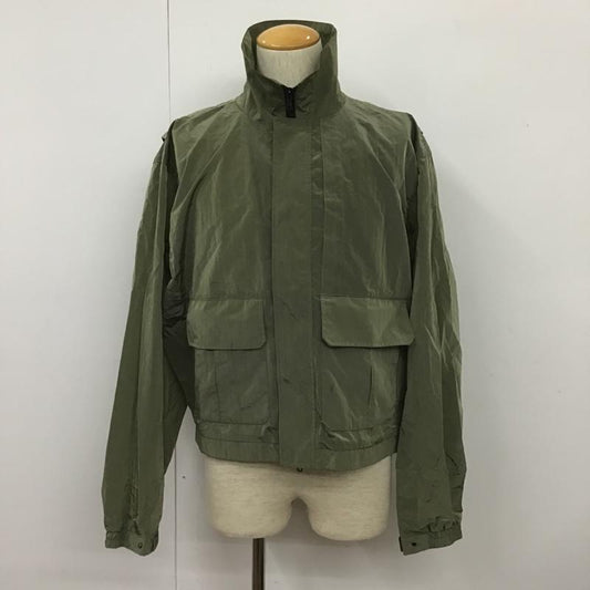 ザラ ZARA ジャケット、上着 ジャンパー、ブルゾン ジップアップジャケット ジャンパー ジャケット カジュアルジャケット ナイロンジャケット L 無地 カーキ / カーキ /  メンズ USED 古着 中古 10101638