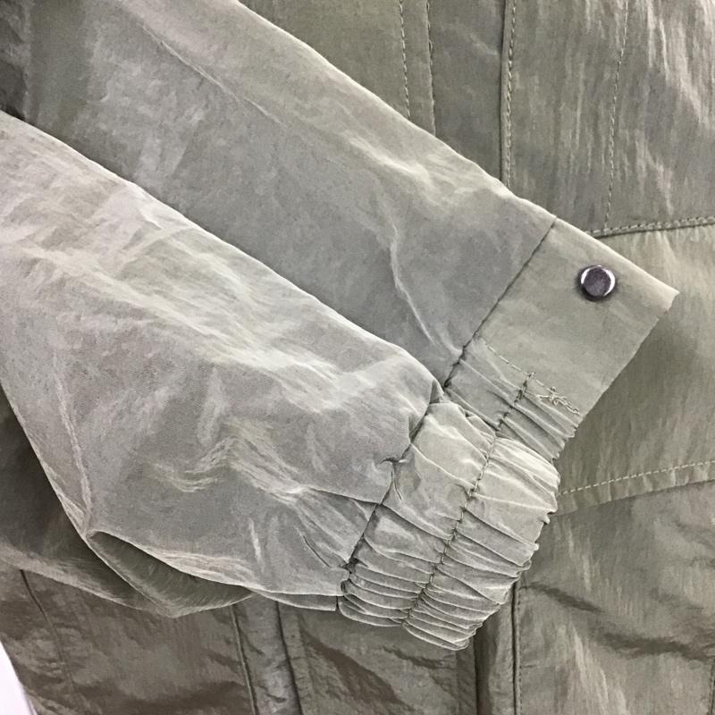 ザラ ZARA ジャケット、上着 ジャンパー、ブルゾン ジップアップジャケット ジャンパー ジャケット カジュアルジャケット ナイロンジャケット L 無地 カーキ / カーキ /  メンズ USED 古着 中古 10101638