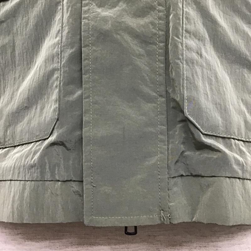 ザラ ZARA ジャケット、上着 ジャンパー、ブルゾン ジップアップジャケット ジャンパー ジャケット カジュアルジャケット ナイロンジャケット L 無地 カーキ / カーキ /  メンズ USED 古着 中古 10101638