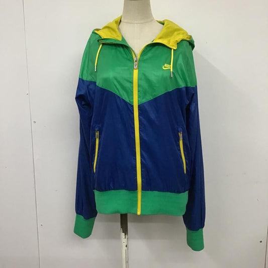 ナイキ NIKE ジャケット、上着 ジャンパー、ブルゾン L ロゴ、文字 マルチカラー / マルチカラー /  レディース USED 古着 中古 10101640