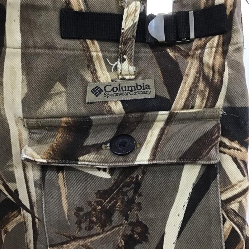 コロンビア Columbia パンツ ワークパンツ、ペインターパンツ カジュアルパンツ ミリタリーパンツ ワイドパンツ ストレートパンツ 30インチ カモフラージュ柄・迷彩 マルチカラー / マルチカラー /  メンズ USED 古着 中古 10101649
