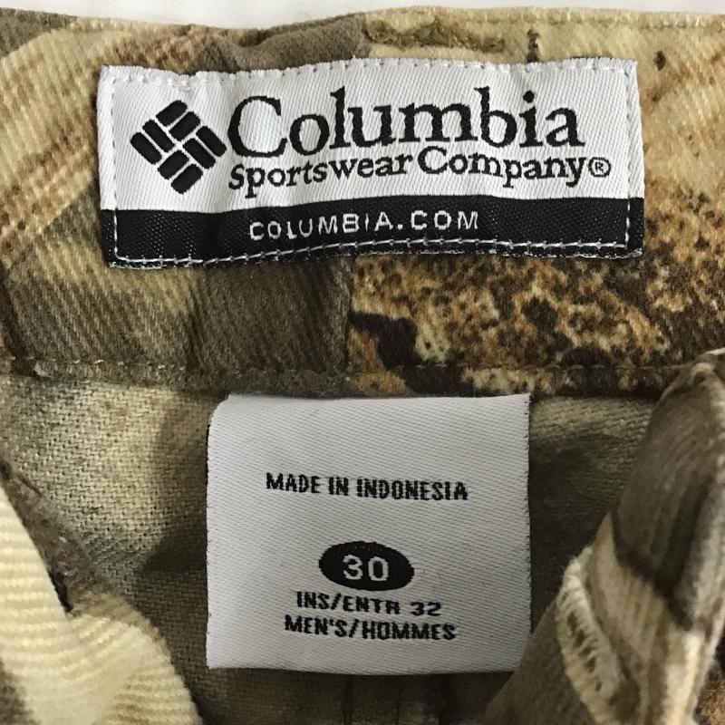コロンビア Columbia パンツ ワークパンツ、ペインターパンツ カジュアルパンツ ミリタリーパンツ ワイドパンツ ストレートパンツ 30インチ カモフラージュ柄・迷彩 マルチカラー / マルチカラー /  メンズ USED 古着 中古 10101649