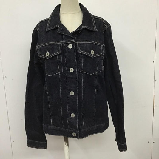 ムルーア MURUA ジャケット、上着 ジャケット、ブレザー 011530101201 ベーシックルーズジーンズジャケット Gジャン S 無地 インディゴ / インディゴ /  レディース USED 古着 中古 10101652