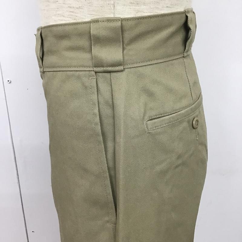 ディッキーズ Dickies パンツ ワークパンツ、ペインターパンツ 30インチ 無地 ベージュ / ベージュ /  メンズ USED 古着 中古 10101688