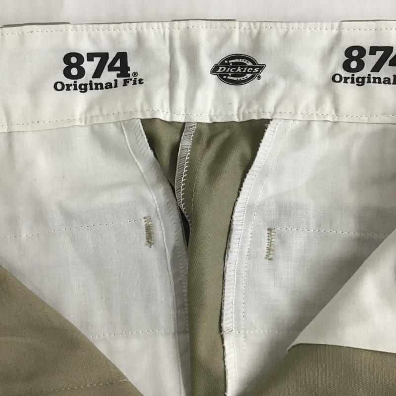 ディッキーズ Dickies パンツ ワークパンツ、ペインターパンツ 30インチ 無地 ベージュ / ベージュ /  メンズ USED 古着 中古 10101688