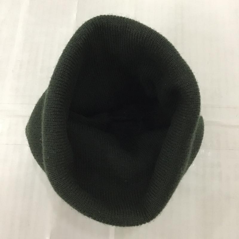 カーハート Carhartt 帽子 ニット帽 I020222 0WE ACRYLIC WATCH HAT ロゴ、文字 カーキ / カーキ /  メンズ USED 古着 中古 10101694