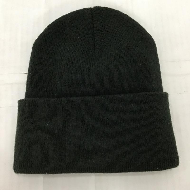 カーハート Carhartt 帽子 ニット帽 I020222 0WE ACRYLIC WATCH HAT ロゴ、文字 カーキ / カーキ /  メンズ USED 古着 中古 10101694
