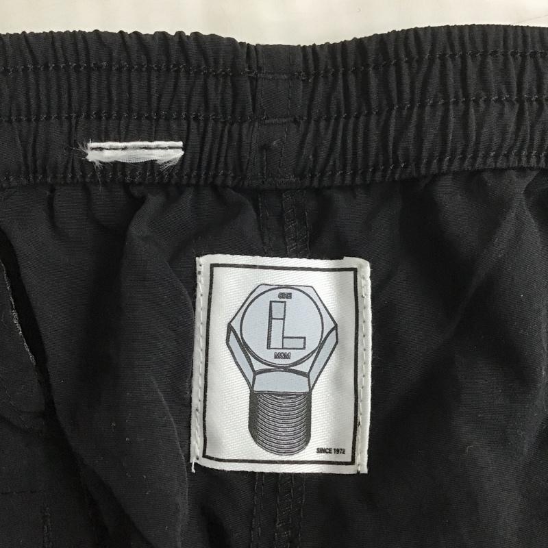 エムアンドエム カスタムパフォーマンス M&M CUSTOM PERFORMANCE パンツ スラックス 22-MP-002 イージーパンツ NYLON PANTS L 無地 黒 / ブラック /  メンズ USED 古着 中古 10101695