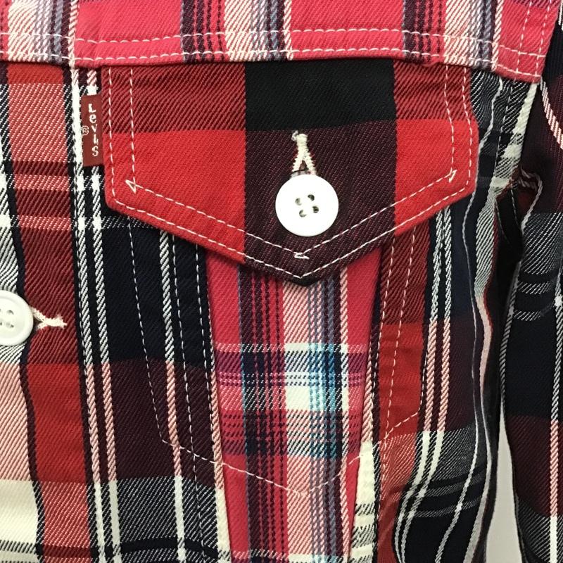 リーバイストラウスアンドコー Levi Strauss & co. シャツ、ブラウス 長袖 M チェック マルチカラー / マルチカラー /  メンズ USED 古着 中古 10101700