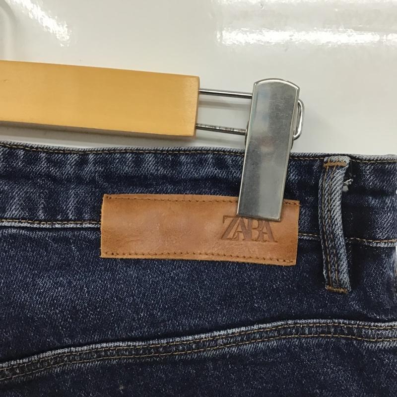 ザラ ZARA パンツ デニム、ジーンズ 30インチ 無地 インディゴ / インディゴ /  メンズ USED 古着 中古 10101708