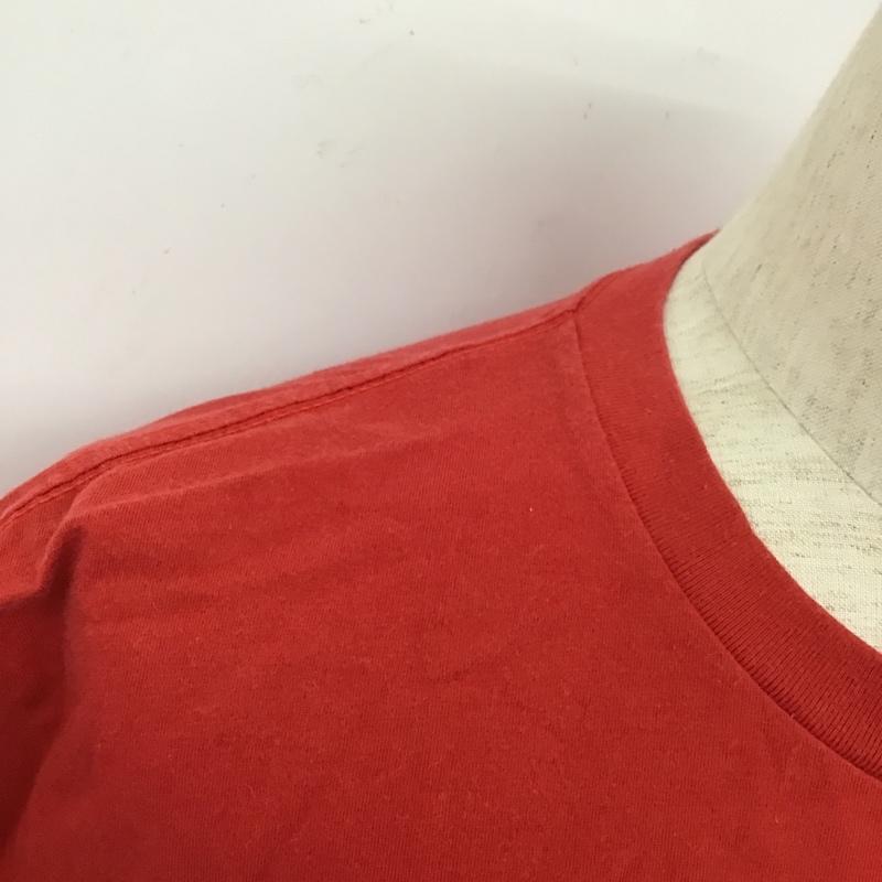 ザノースフェイス THE NORTH FACE Tシャツ 半袖 AT32918 Graphic Tee 茶タグ M ロゴ、文字 赤 / レッド / X 黒 / ブラック /  メンズ USED 古着 中古 10101709