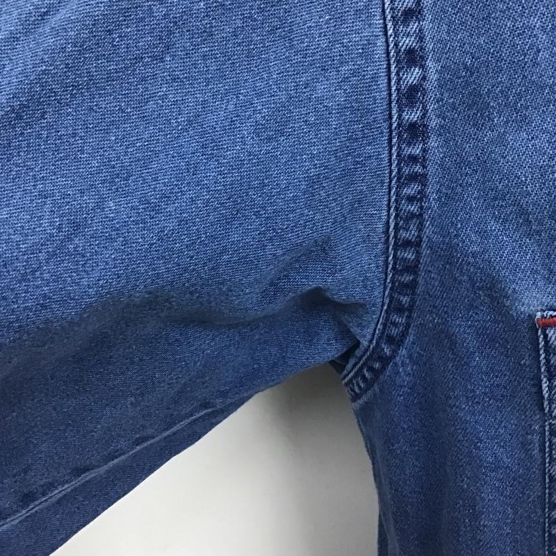 リーバイス Levi's シャツ、ブラウス 長袖 デニムシャツ RED TAB S 無地 青 / ブルー /  メンズ USED 古着 中古 10101713