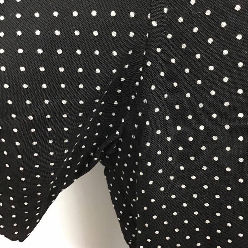 ギルティーパーティーズ GUILTYPARTIES シャツ、ブラウス 半袖 ワコマリア バックロゴ ドット M 刺繍 白 / ホワイト / X 黒 / ブラック / X 青 / ブルー /  メンズ USED 古着 中古 10101740