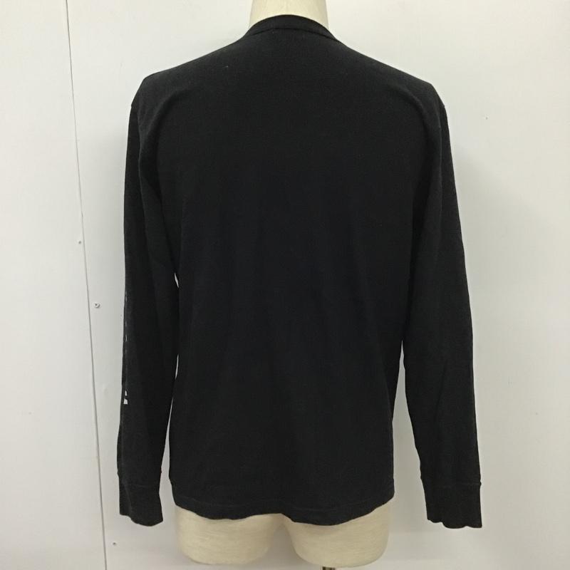 バズリクソンズ Buzz Rickson's Tシャツ 長袖 U.S. AIR FORCE ロンT M ロゴ、文字 黒 / ブラック / X ベージュ / ベージュ /  メンズ USED 古着 中古 10101746