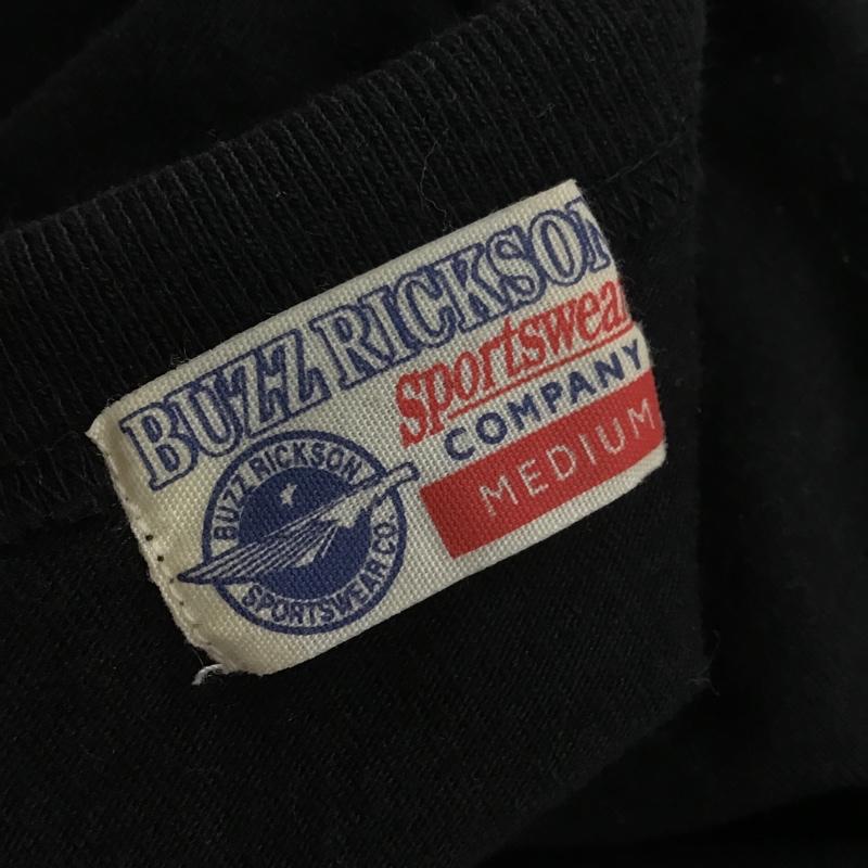バズリクソンズ Buzz Rickson's Tシャツ 長袖 U.S. AIR FORCE ロンT M ロゴ、文字 黒 / ブラック / X ベージュ / ベージュ /  メンズ USED 古着 中古 10101746
