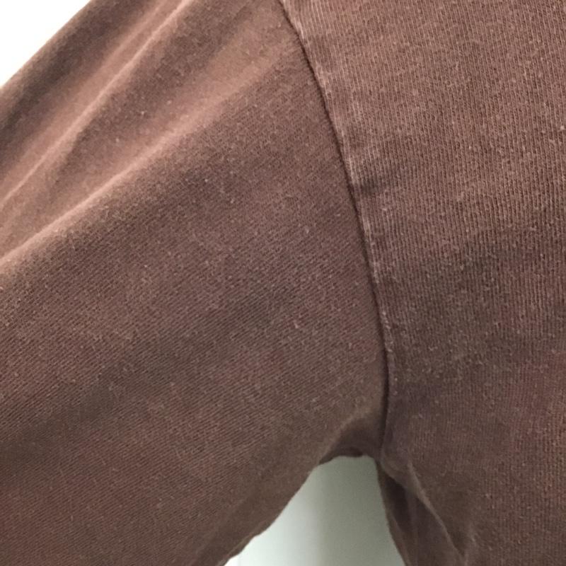 ティーエムティー TMT Tシャツ 長袖 RETROSPECT Big holiday BIG3 ロンT M ロゴ、文字 茶 / ブラウン /  メンズ USED 古着 中古 10101749