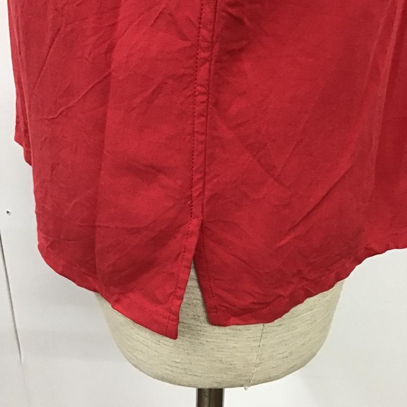 シュプリーム Supreme シャツ、ブラウス 半袖 Dragon Rayon Shirt 18AW オープンカラーシャツ M 刺繍 赤 / レッド /  メンズ USED 古着 中古 10101753