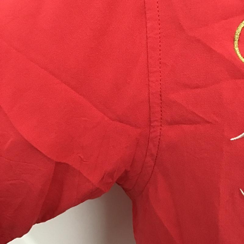シュプリーム Supreme シャツ、ブラウス 半袖 Dragon Rayon Shirt 18AW オープンカラーシャツ M 刺繍 赤 / レッド /  メンズ USED 古着 中古 10101753
