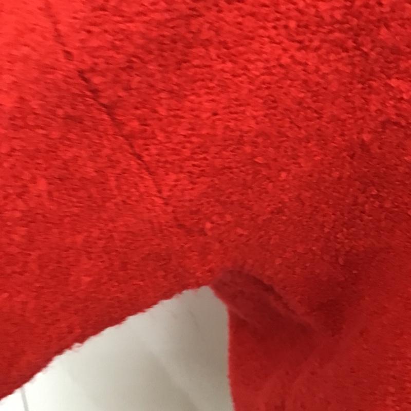 ザラ ZARA ニット、セーター 長袖 6873 010 600 クルーネック タグ付き M 無地 赤 / レッド /  レディース USED 古着 中古 10101757