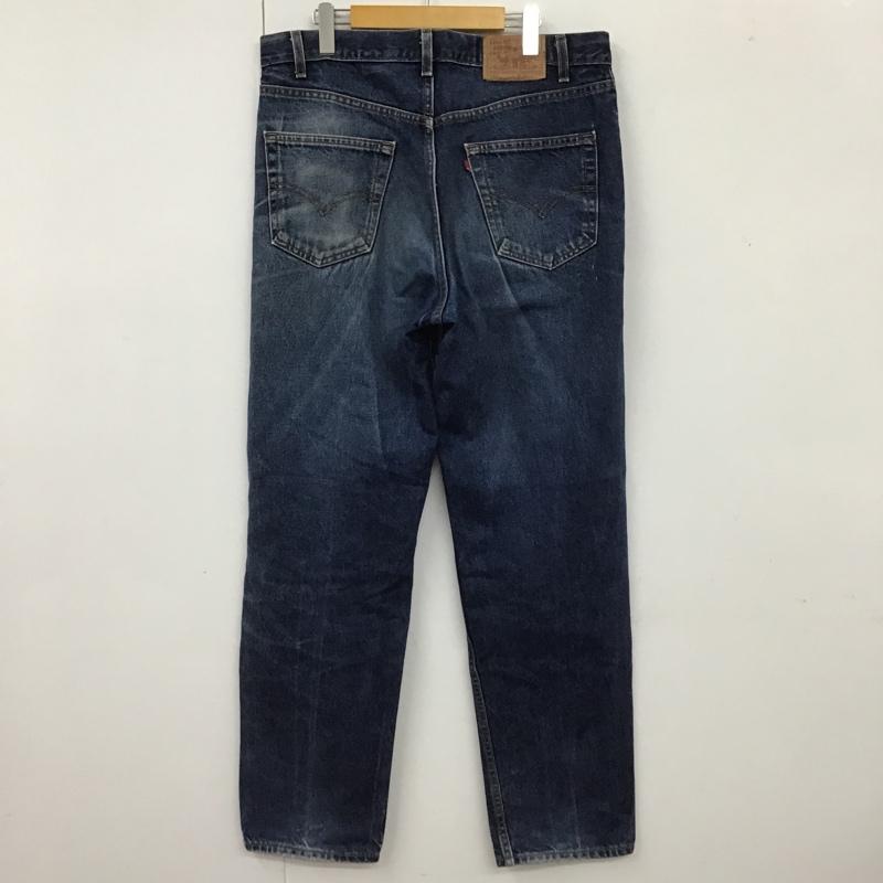 リーバイストラウスアンドコー Levi Strauss & co. パンツ デニム、ジーンズ デニムパンツ ストレートパンツ ワイドパンツ カジュアルパンツ 90s 550 USA 36 無地 インディゴ / インディゴ /  メンズ USED 古着 中古 10101793