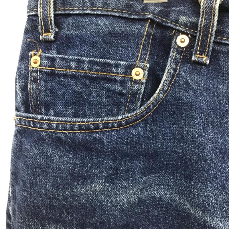 リーバイストラウスアンドコー Levi Strauss & co. パンツ デニム、ジーンズ デニムパンツ ストレートパンツ ワイドパンツ カジュアルパンツ 90s 550 USA 36 無地 インディゴ / インディゴ /  メンズ USED 古着 中古 10101793