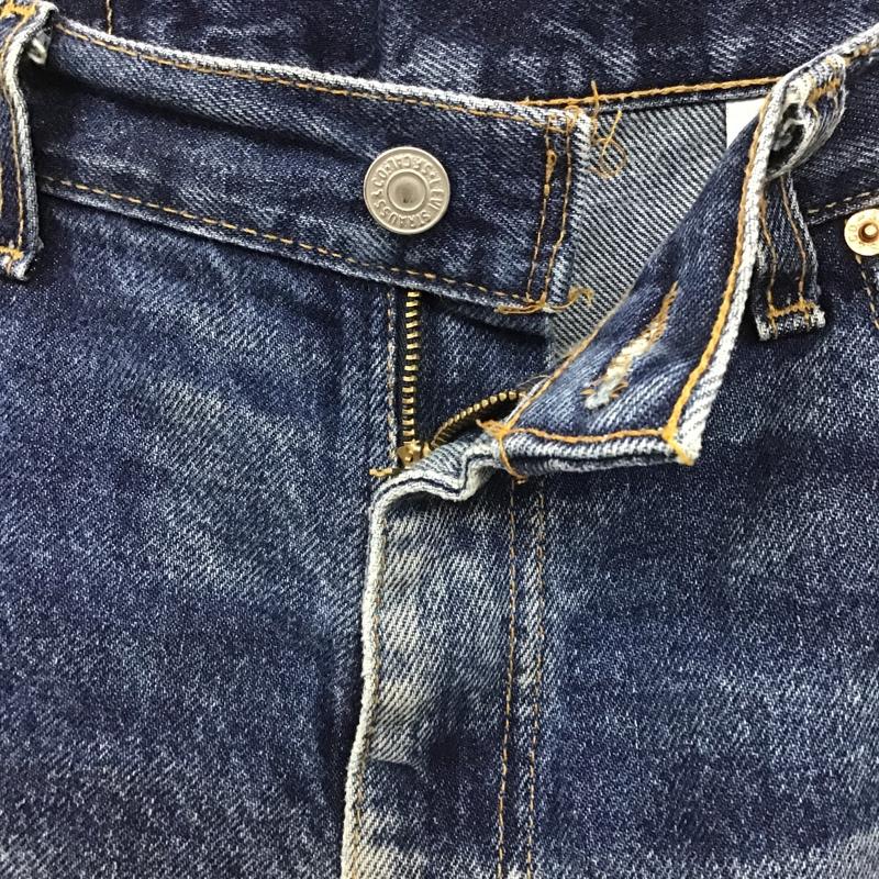 リーバイストラウスアンドコー Levi Strauss & co. パンツ デニム、ジーンズ デニムパンツ ストレートパンツ ワイドパンツ カジュアルパンツ 90s 550 USA 36 無地 インディゴ / インディゴ /  メンズ USED 古着 中古 10101793