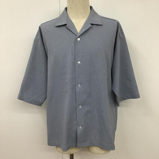 アデイインザライフ ユナイテッドアローズ A day in the life UNITED ARROWS シャツ、ブラウス 半袖 半袖シャツ カラーシャツ カジュアルシャツ M 無地 水色 / ライトブルー /  メンズ USED 古着 中古 10101798