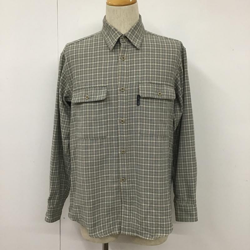 モンベル mont-bell シャツ、ブラウス 長袖 1104286 WIC.O.D.シャツ 長袖シャツ チェックシャツ カラーシャツ M チェック マルチカラー / マルチカラー /  メンズ USED 古着 中古 10101815