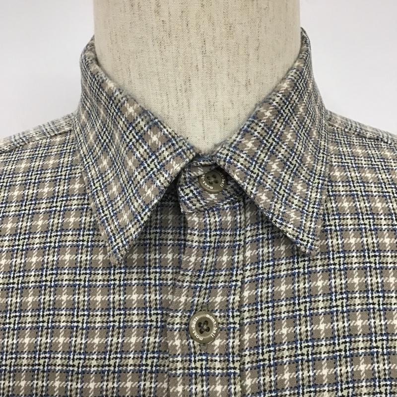 モンベル mont-bell シャツ、ブラウス 長袖 1104286 WIC.O.D.シャツ 長袖シャツ チェックシャツ カラーシャツ M チェック マルチカラー / マルチカラー /  メンズ USED 古着 中古 10101815
