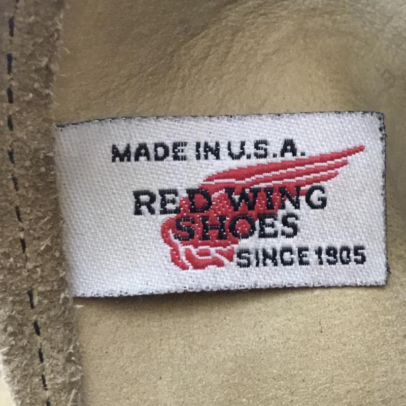 レッドウィング RED WING ブーツ 一般 ペコスブーツ スエード 90s US：8 ベージュ / ベージュ /  メンズ USED 古着 中古 10101829