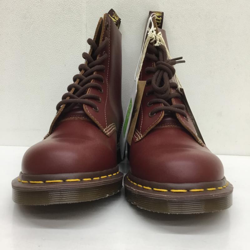 ドクターマーチン Dr.Martens ブーツ 一般 VINTAGE 1460 8 ホール ブーツ US：9 ロゴ、文字 えんじ / ワインレッド /  メンズ USED 古着 中古 10101835