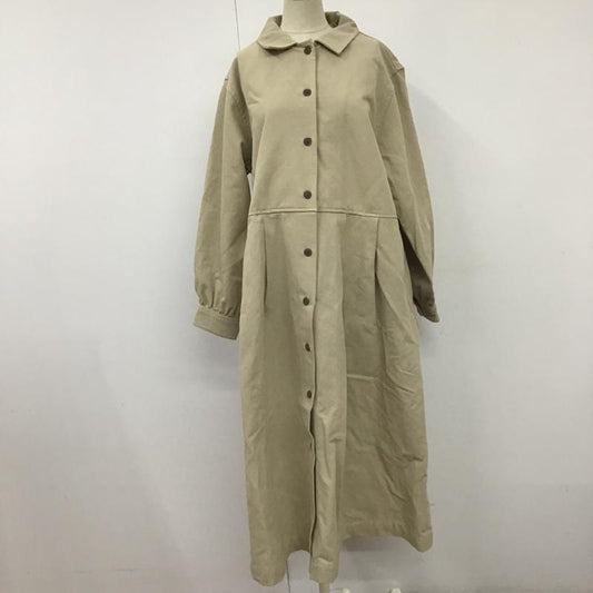 サマンサモスモス Samansa Mos2 コート コート一般 FREE 無地 ベージュ / ベージュ /  レディース USED 古着 中古 10101871