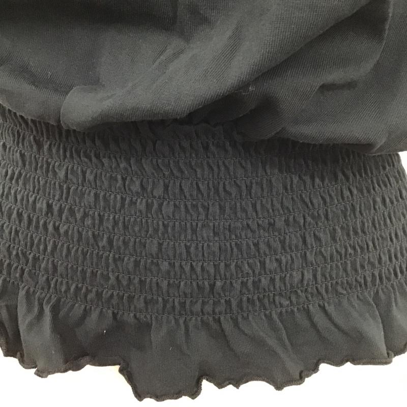 フリークスストア FREAK'S STORE カットソー 半袖 FREE 無地 黒 / ブラック /  レディース USED 古着 中古 10101894