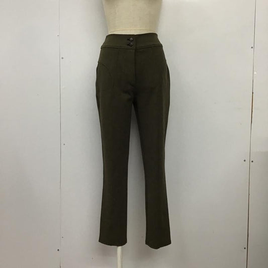 スローバイスライ THROW by SLY パンツ スラックス 030EA031-7180 0 無地 カーキ / カーキ /  レディース USED 古着 中古 10101898