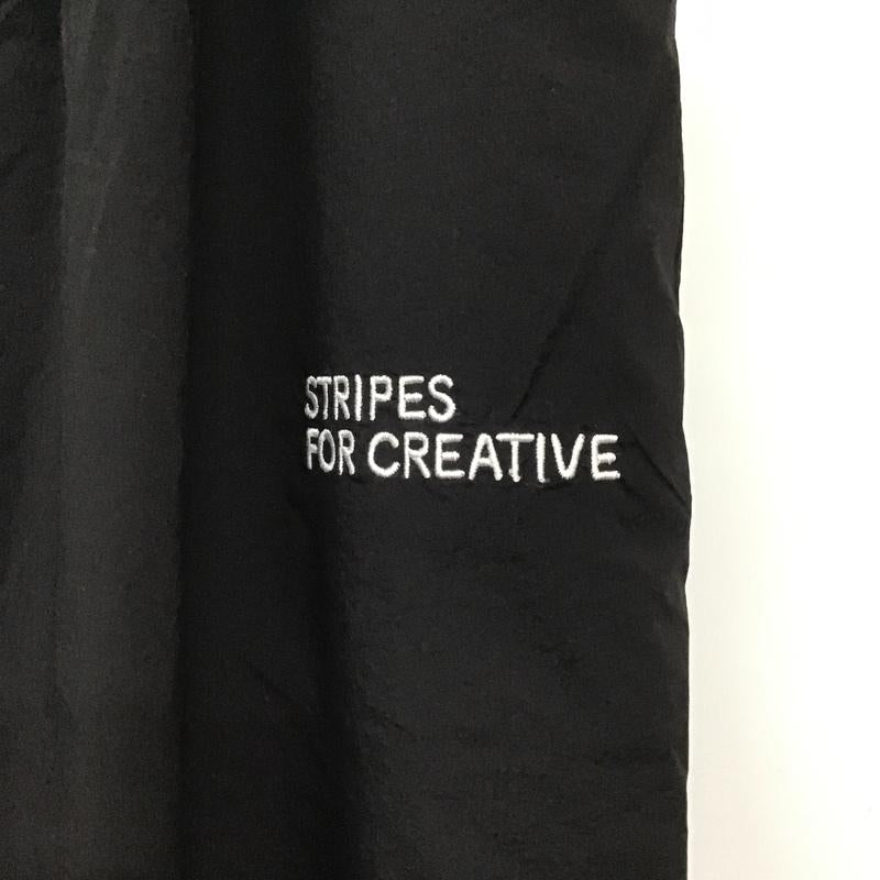 ストライプフォークリエイティブ Stripes For Creative パンツ スラックス SFCSS22P03 WINDBREAKER PANTS L プリント 黒 / ブラック /  メンズ USED 古着 中古 10101911