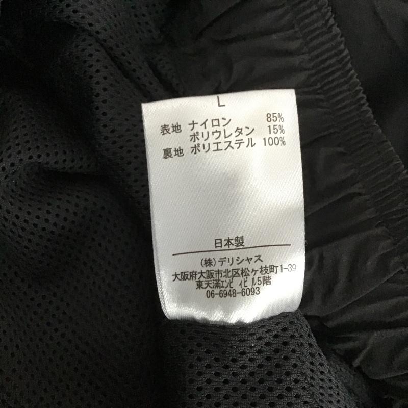 ストライプフォークリエイティブ Stripes For Creative パンツ スラックス SFCSS22P03 WINDBREAKER PANTS L プリント 黒 / ブラック /  メンズ USED 古着 中古 10101911