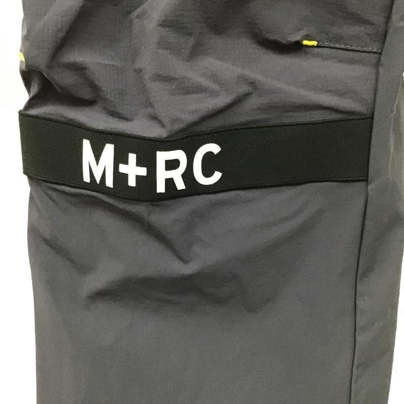 マルシェノア M＋RC NOIR ボトムス ボトムス ナイロンパンツ カジュアルパンツ ジャージ スリムパンツ ストレートパンツ M ロゴ、文字 灰 / グレー /  メンズ USED 古着 中古 10101921