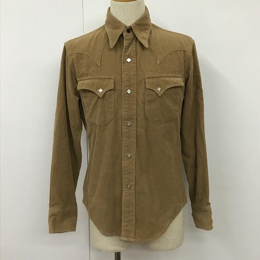 リーバイスレッドタブ Levi's RED TAB シャツ、ブラウス 長袖 長袖シャツ コーデュロイシャツ カラーシャツ ポケットシャツ M 無地 ベージュ / ベージュ /  メンズ USED 古着 中古 10101923
