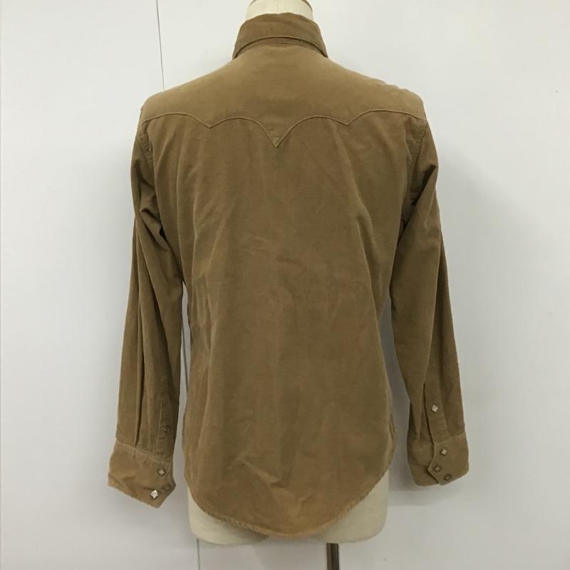 リーバイスレッドタブ Levi's RED TAB シャツ、ブラウス 長袖 長袖シャツ コーデュロイシャツ カラーシャツ ポケットシャツ M 無地 ベージュ / ベージュ /  メンズ USED 古着 中古 10101923