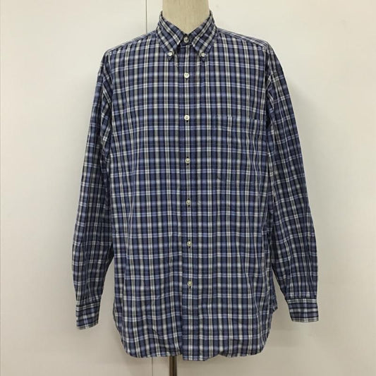 エディーバウアー Eddie Bauer シャツ、ブラウス 長袖 長袖シャツ カラーシャツ チェックシャツ 長袖カットソー ボタンダウンシャツ M チェック マルチカラー / マルチカラー /  メンズ USED 古着 中古 10101930