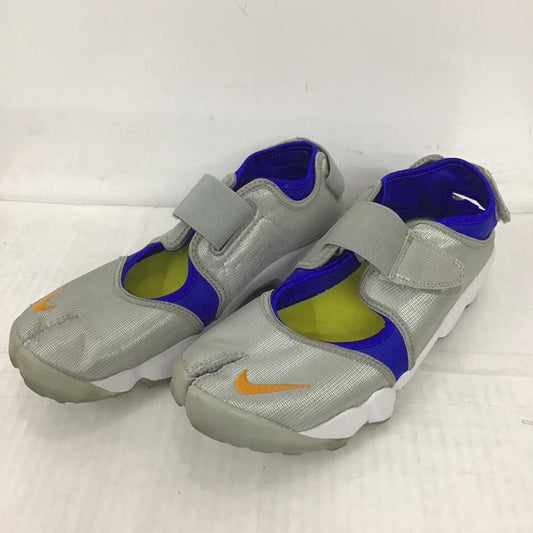 ナイキ NIKE スニーカー スニーカー CJ7552-061 WMNS AIR RIFT 28cm 28.0cm ロゴ、文字 銀 / シルバー / X 青 / ブルー / X 橙 / オレンジ /  メンズ USED 古着 中古 10101950